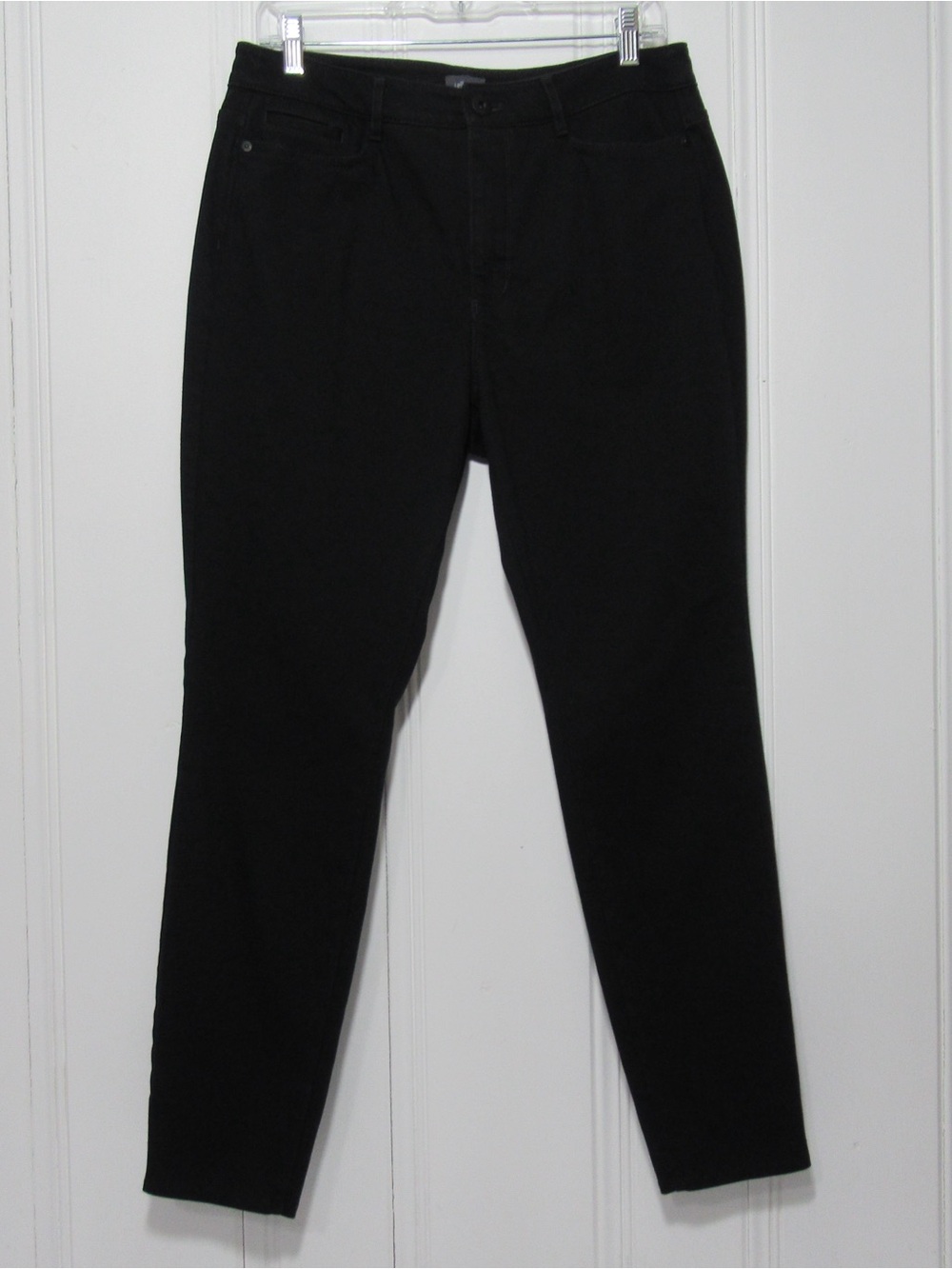 J. Jill Black Premium Flex High Rise Leggings Denim Jeans Size 12